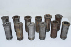 Mixed Lot of 12 5C Round Collet Lathe Tooling