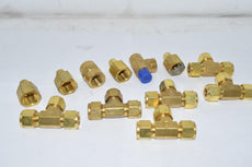 Mixed Lot of 12 Parker Instrument Fittings Tee Reducer