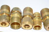 Mixed Lot of 14 Brass Couplings Fittings
