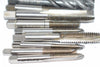 Mixed Lot of 14 Spiral Flute Straight Plug Taps