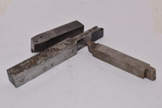 Mixed Lot of 3 Steel Indexable Turning Tool Holders, 10-1/2'' OAL
