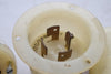 Mixed Lot of 4 Nylon Plug Receptacle Plugs