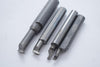 Mixed Lot of 4 Solid Carbide Boring Bar Cutters