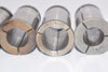 Mixed Lot of 5 Lyndex Nikken/Other Milling Chuck Collets, Machinist Tooling, Straight Collets