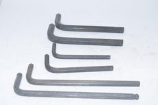 Mixed Lot of 6 Allen Wrenches