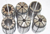 Mixed Lot of 6 TG 100 Spring Collets High Precision, Machinist, Milling, CNC Tooling