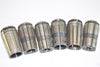 Mixed Lot of 6 TG 100 Spring Collets High Precision, Machinist, Milling, CNC Tooling