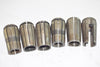 Mixed Lot of 6 TG 100 Spring Collets High Precision, Machinist, Milling, CNC