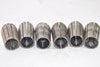 Mixed Lot of 6 TG 100 Spring Collets High Precision, Machinist, Milling, Lathe Tooling