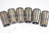 Mixed Lot of 6 TG 100 Spring Collets High Precision, Machinist Tooling, CNC Mixed Sizes