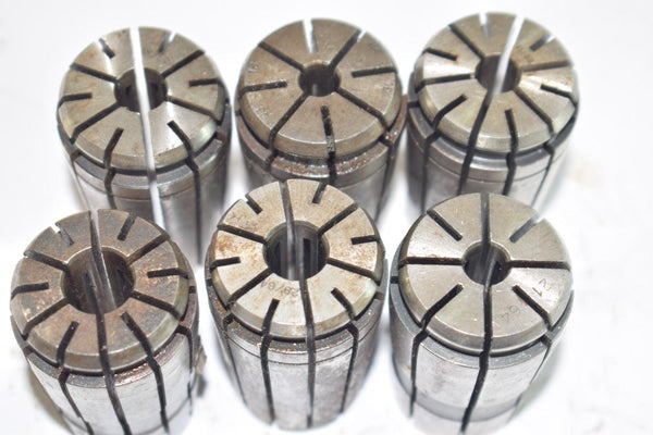 Mixed Lot of 6 TG 100 Spring Collets High Precision, Machinist Tooling ...