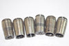 Mixed Lot of 6 TG 100 Spring Collets High Precision, Machinist Tooling, CNC