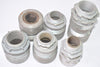 Mixed Lot of Conduit Connector Fittings, Electrical Fittings, Mixed Sizes