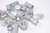 Mixed Lot of HALEX Conduit Connector Fittings, Couplers Mixed Sizes