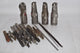 Mixed Lot of Machinist Cutting Tools, End Mills, Drills Mixed Sizes