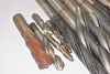 Mixed Lot of Machinist Cutting Tools, End Mills, Drills Mixed Sizes