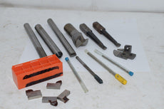 Mixed Lot of Machinist Tooling Indexable Insert, Reamers, Lathe Cutters
