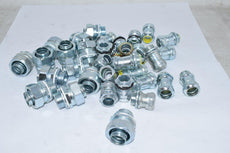 Mixed Lot of NEW Conduit Body Fittings, Couplings Threaded
