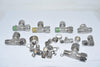 Mixed Lot of NEW Hoke Gyrolok & Others 3-Way Tee Fittings, 90 deg. Parker