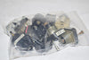 Mixed Lot of Push Button Switch Parts, Pilot Lights, Contacts, Mixed Parts