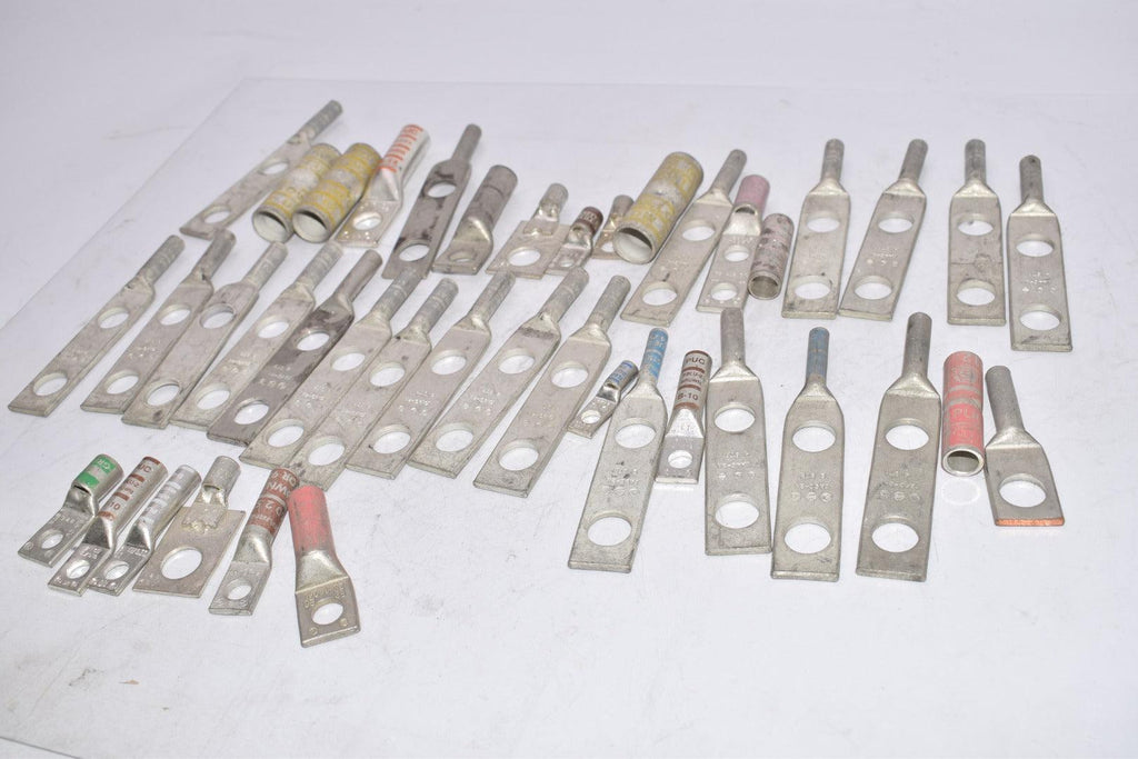 Mixed Lot of Terminal Lugs, Compression Lugs, Thomas & Betts PennUnio