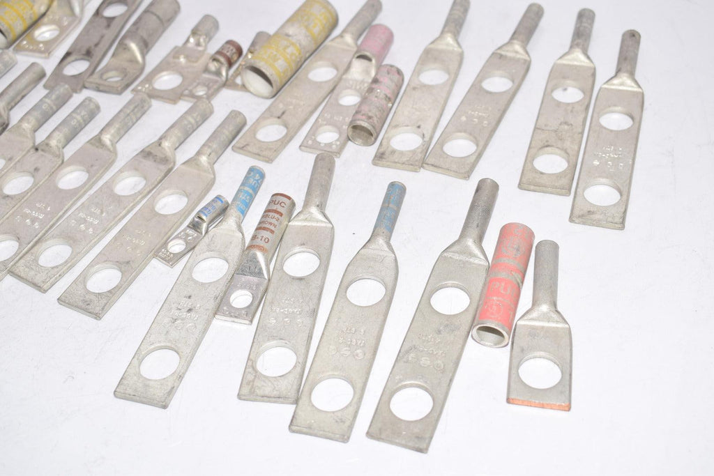 Mixed Lot of Terminal Lugs, Compression Lugs, Thomas & Betts PennUnio