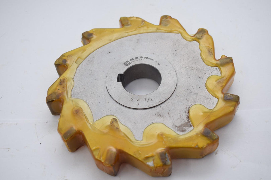 Moon Cutter 6 x 3/4 S Milling Cutter Blade