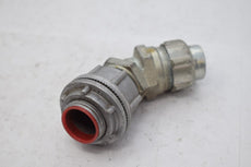 Myers Hub Conduit Fitting 3/4'' With 1/2'' Fitting 45 Degree