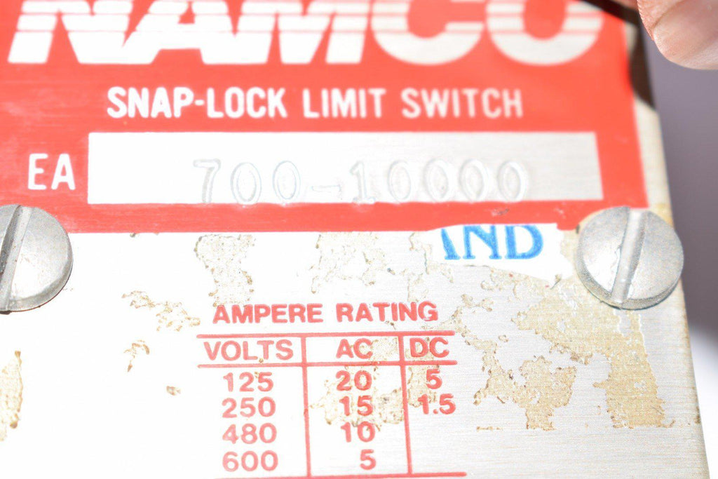 Namco, Part 70010000 SnapLock Limit Switch 125V