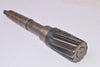 National 2S High Speed Steel Helix Helical Tooth Plain Mill, Extension Reamer, 12'' OAL x 1'' Shank