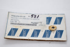 NEW 0.531 P6001-D13.5R Grade WXP45 Carbide Insert