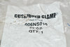 NEW 006NS010 Vibration-Dampening Strut Clamp: 304 Stainless Steel, For 1/4 in Copper Tube, For 3/8 in Max. OD