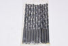 NEW 10 Piece Set of Size 7/32'' High Speed Steel Straight Shank Twist Head Drill Bits, 3-7/8'' OAL