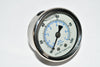 NEW 2'' Liquid Filled 0-100 PSI Pressure Gage 316 SS Tube