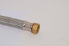 NEW 304-150 1 x 1/2 Connector to 22'' Braided Connector Hose with Brass Fittings