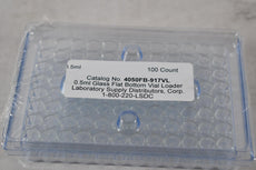 NEW 4050FB-917VL Glass Flat Bottom Vials 0.5mL 100/tray