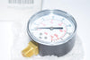 NEW 4FLW1 Pressure Gauge, 0 to 1100 kPa, 0 to 160 psi Range, 1/4 in NPT, +/-3-2-3% Gauge Accuracy