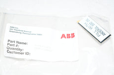 NEW ABB 5501C32H52 Nameplate Tag Fill with Anderol 500 Oil