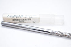 NEW AC Drills 53320B 1/4'' x 1/4'' 3FL Ball End Mill
