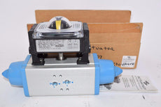 NEW ACTUATECH Pneumatic Actuator GS30-F05F07, SOLDO Limit Switch