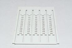 NEW Allen Bradley 1492-SM5X12 Markers Connection Products