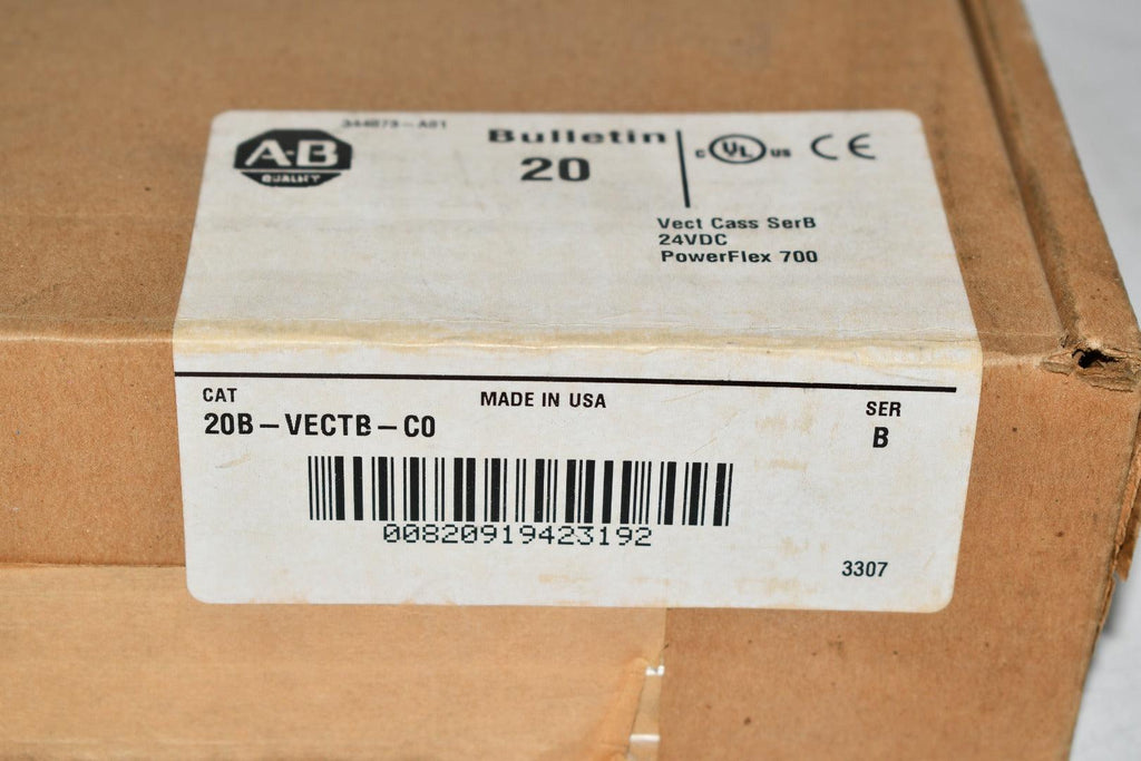 NEW Allen Bradley 20B-VECTB-C0 Cassette, Vector Control,24V DC,Interna ...