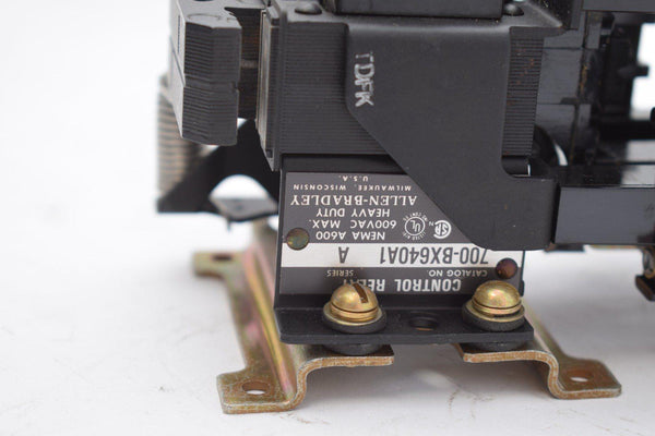 NEW ALLEN BRADLEY 700-BX640A1 AC DIN RAIL RELAY TYPE BX 120V Coil – VB ...