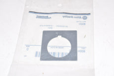 NEW Allen Bradley 800H-W100 Legend Plate - Gray Ser D