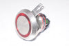 NEW Allen Bradley 800K-22FMR24X01 Ser. A Illuminated Red Push Button Switch 24V, 100mA