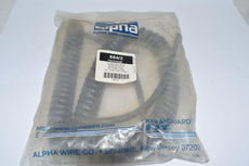 NEW Alpha Wire 684/2 BK038 Multiconductor Cable, Retractile Coiled, Unshielded, 6 Conductor, 23 AWG, 0.27 mm�, 10 ft, 3 m