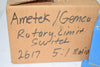 NEW Ametek Gemco 2617 5:1 Ratio Rotary Limit Switch