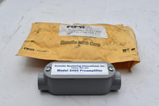 NEW AMI Acoustic Monitoring 2460J 110-2460-J Preamplifier