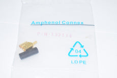 NEW Amphenol 132114 Coaxial Connectors SMA STRAIGHT PLUG 316/174 GOLD RF
