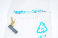 NEW Amphenol RF 132114 SMA Connector Plug, Male Pin 50Ohm Free Hanging (In-Line) Solder
